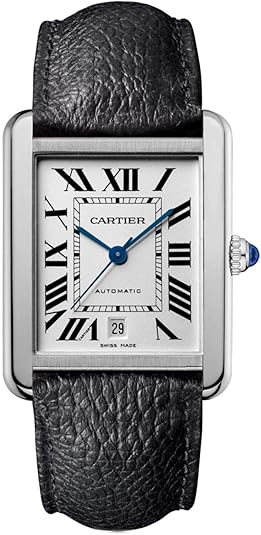 Cartier Tank Solo XL Automatic Silver Dial Men's Watch WSTA0029