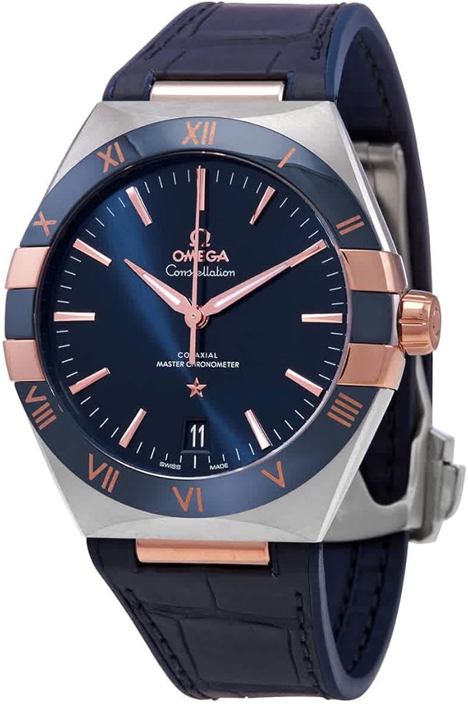 Omega Constellation Automatic Chronometer Blue Dial Men's Watch