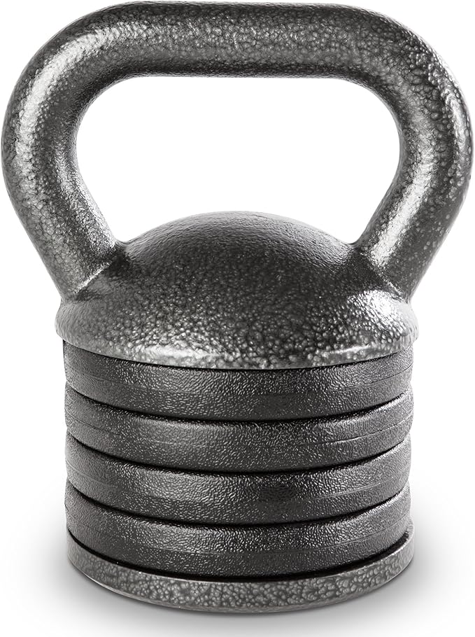 1. Plate-Loaded Adjustable Kettlebells