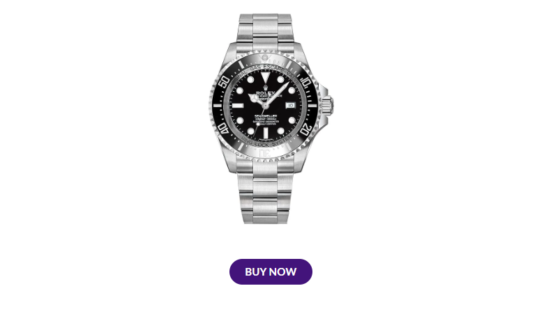 Sea-Dweller Black Dial Stainless Steel Mens