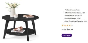 shop coffee tables on sale